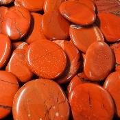 Jaspe Rouge Pierre Plate