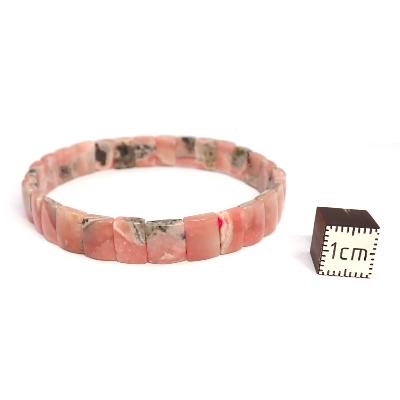 Rhodochrosite Bracelet Carré 04771