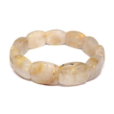 Cristal Rutile Bracelet Carré 05915
