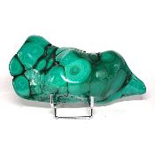 Malachite Morceau Poli n° 05981