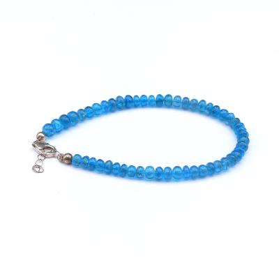 Apatite Bleue Bracelet 13517