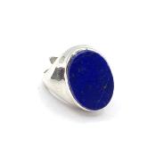 Lapis Lazuli Bague en Argent 14786 / Taille réglable