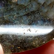Labradorite pendentif disque 15343