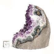 Améthyste du Brésil Mini géode 15424