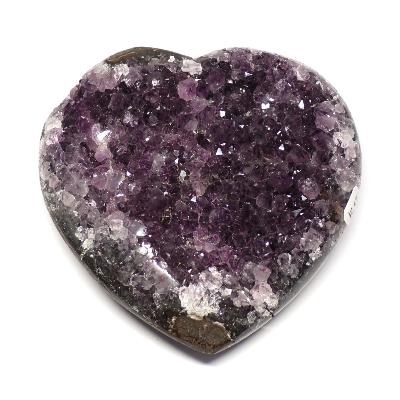 Améthyste d'Uruguay Coeur 2566