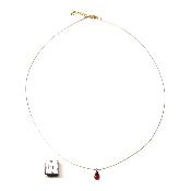 Grenat Pyrope Collier 3057