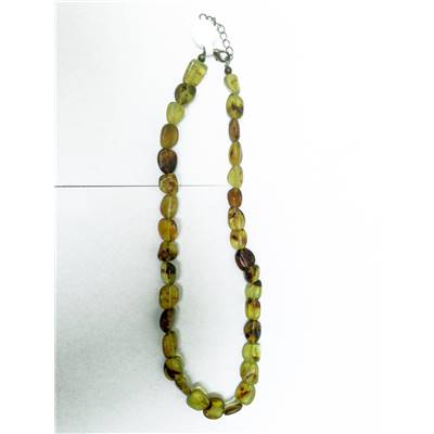 Ambre Verte - Collier Roulé Choix n°5 