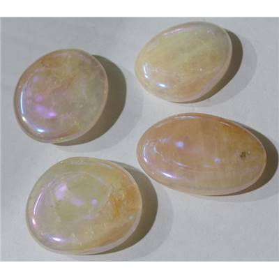Quartz Rose Platine Pierre Plate