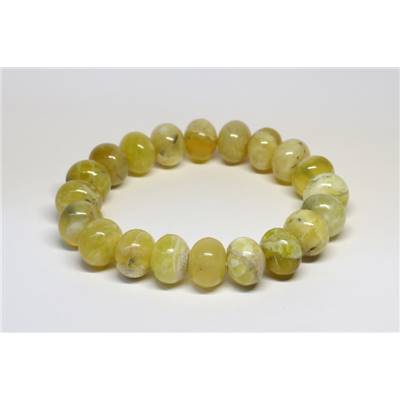 Opale Jaune Bracelet Disque