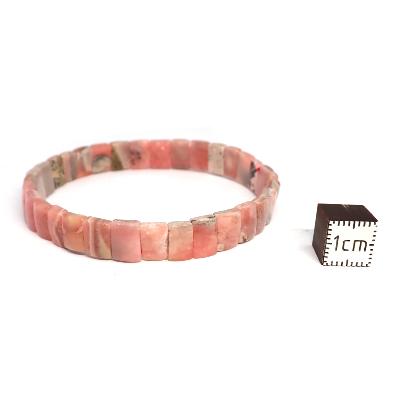 Rhodochrosite Bracelet Carré 04764