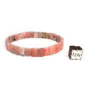 Rhodochrosite Bracelet Carré 04764