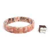 Rhodochrosite Bracelet Carré 04772