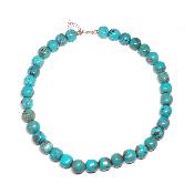 Turquoise de Chine Collier roulé 04905