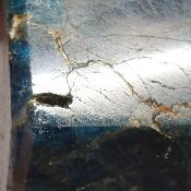 Apatite Bleue - Pointe Unique Polie n° 05757