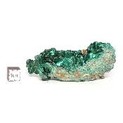 Malachite Fibreuse Pierre Brute n° 05967