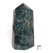 Apatite Bleue Pointe Unique Polie 15702