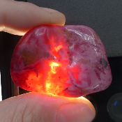 Rhodonite Pierre Roulée Qualité Extra 19913