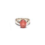 Rhodochrosite Bague en Argent 20111