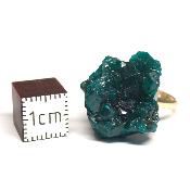 Dioptase Bague en métal 2014