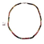 Tourmaline Multicolore Collier 2231