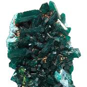 Dioptase Pierre Brute 2323