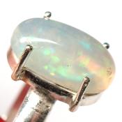 Opale d'Ethiopie Bague en Argent 2496