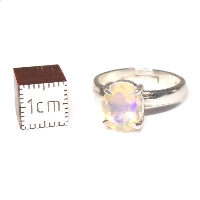 Opale d'Ethiopie Bague en Argent 2497