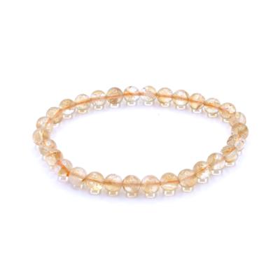 Citrine Chauffée (Améthyste Chauffée) Bracelet Boule