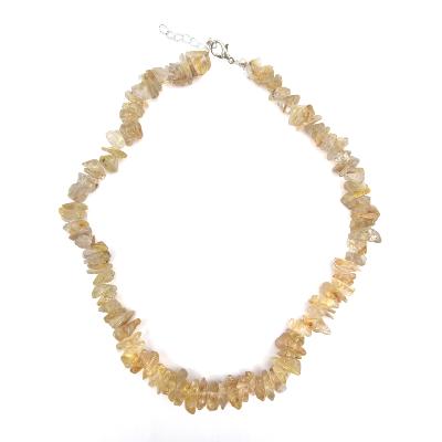 Cristal Rutile (Quartz Rutile) Collier Baroque