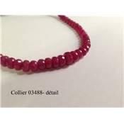 Rubis Collier 03488