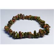 Unakite Bracelet Baroque