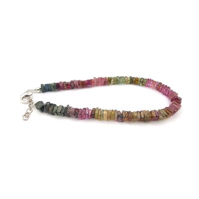 Tourmaline Multicolore Bracelet 04157