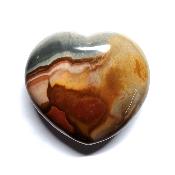 Jaspe Polychrome Coeur 04496