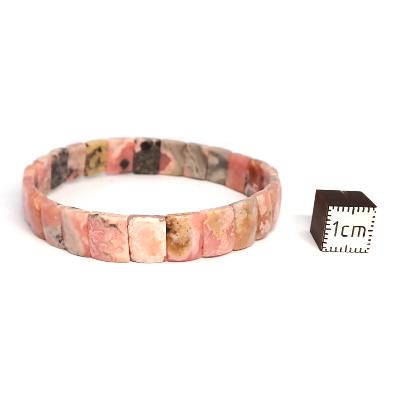 Rhodochrosite Bracelet Carré 04767