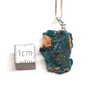 Dioptase Pendentif Pierre Brute - 05204