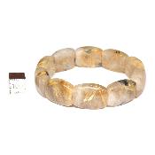 Cristal Rutile Bracelet Carré 05913