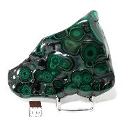 Malachite Morceau Poli n° 05600