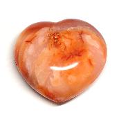 Cornaline chauffée coeur 15479