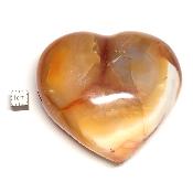 Cornaline chauffée coeur 15482