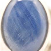Cyanite Bleue Bague en Argent 18475 / Taille 55