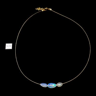 Opale d'Ethiopie collier 2776