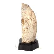 Agate Naturelle Géodes sur socle en bois 2887