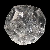Cristal de Roche Dodécaèdre 3025