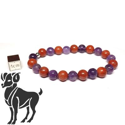 Signe Astrologie du Bélier Bracelet Boule 