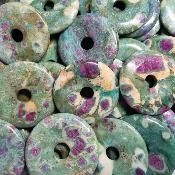 Rubis sur Fuschite Donut