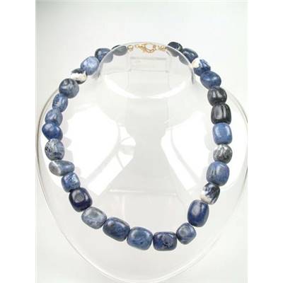 Sodalite Collier Roulé