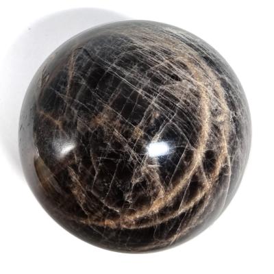 Pierre de Lune Noire Boule 04533