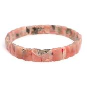 Rhodochrosite Bracelet Carré 04771