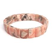 Rhodochrosite Bracelet Carré n° 04772