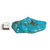 Turquoise de Chine Plaque 04926